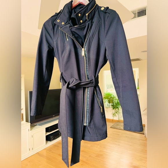 Michael Kors Gold Zippered Jacket M - Picture 1 of 12
